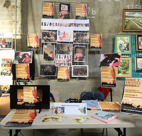 Forum des Association 2017-2018 de l'École de Musique