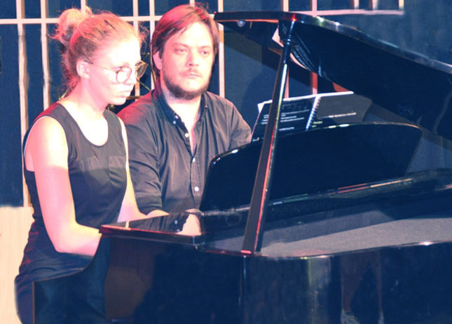 Cours de piano avec Hugo